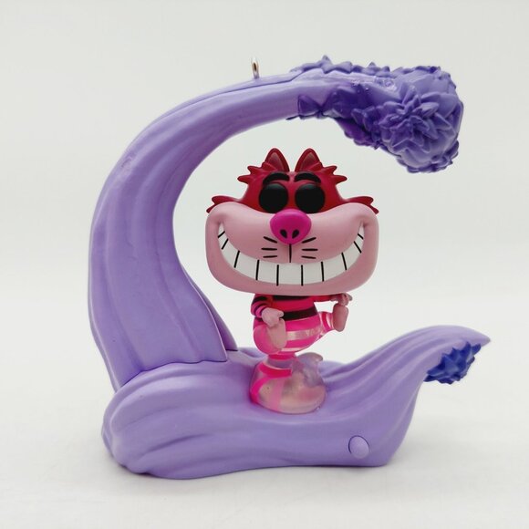 Hallmark Alice in Wonderland Cheshire Cat Funko Pop Ornament  2004 Light Up - Picture 2 of 10